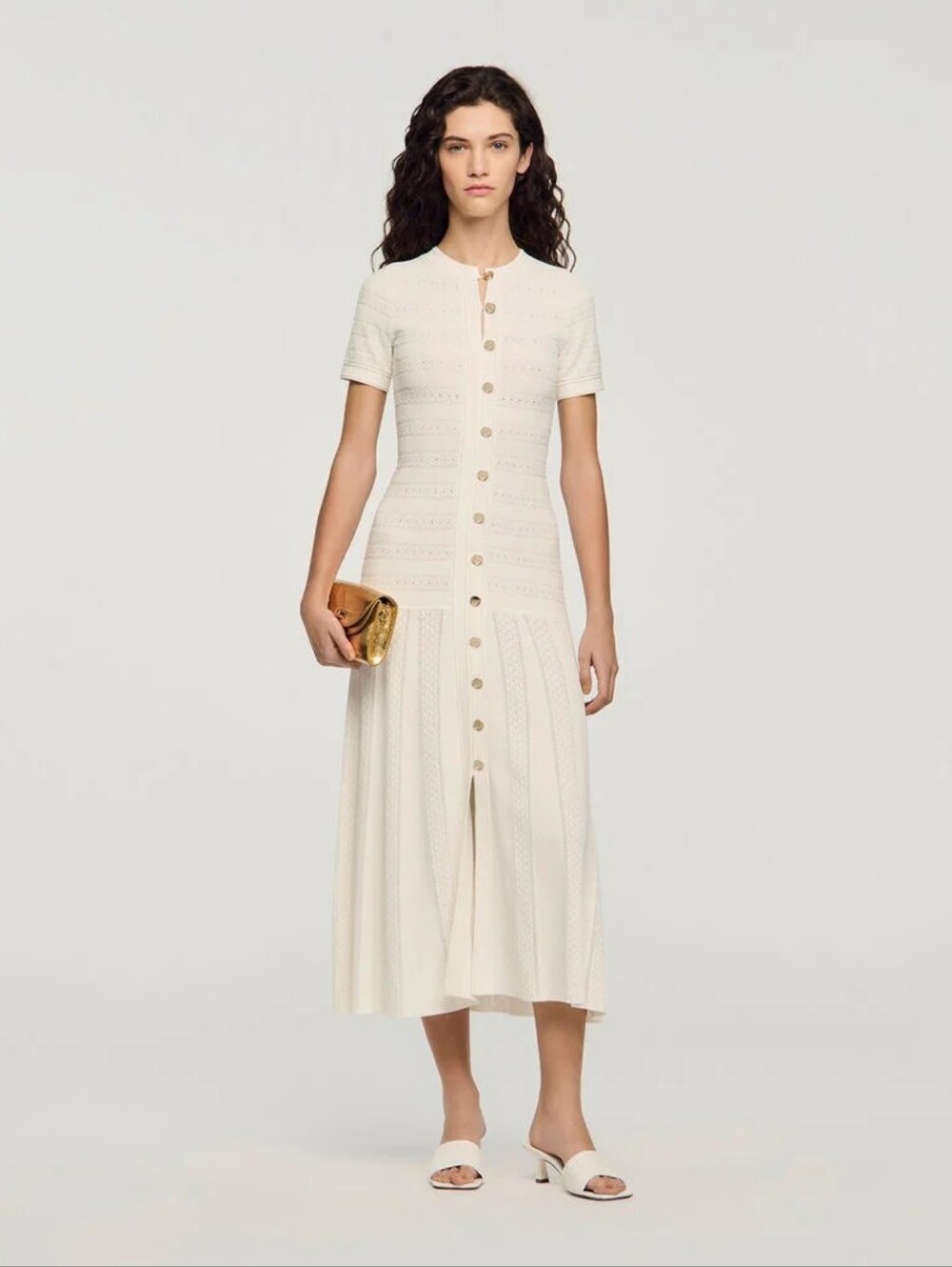 Sandro Final Knit maxi dress